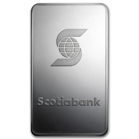 10 oz Silver Scotiabank Bar