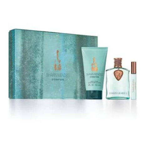 Shawn Mendes Signature Collection 3 Piece Gift Set, 100ml Eau De Parfum Spray, 10ml Rollerball, 150ml Body Lotion