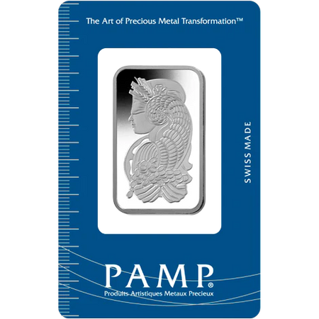 1 oz Palladium Bar – Pamp Suisse