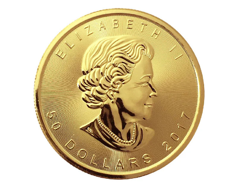 1/2 oz Gold Canadian Maple Leaf Coin