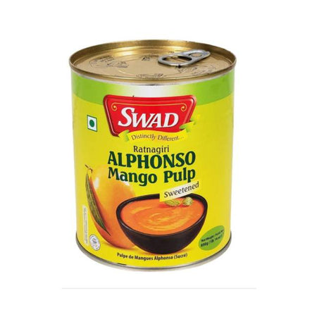 SWAD Alphonso Mango Pulp 850g. 6 Can x 850 g Per Case. Save $3