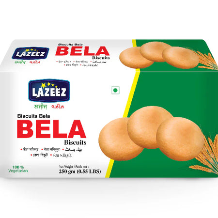 Lazeez Bela Biscuits 250g