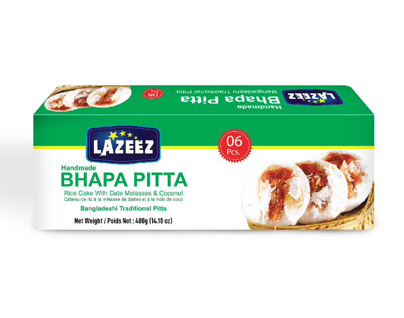 Lazeez Bhapa Pitta 400g. 400g X 20 Pack Per Case. Factory Price, Save $20