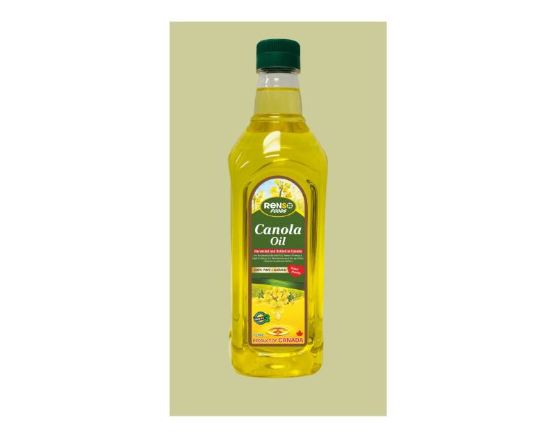 RENSO Canola Oil 1 L. 12 Bottle  x 1 L Per Case. Save $4