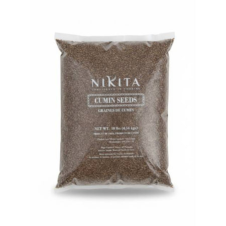 NIKITA Cumin Seeds 40 LB. 4 Pack x 10 LB  Per Case. Save $15