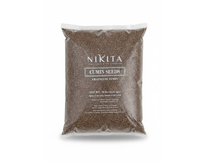NIKITA Cumin Seeds 40 LB. 4 Pack x 10 LB  Per Case. Save $15