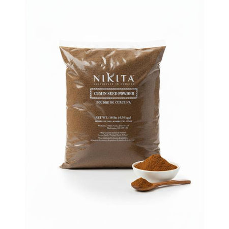 NIKITA Cumin Powder 40LB. 4 Pack x 10 LB  Per Case. Save $20