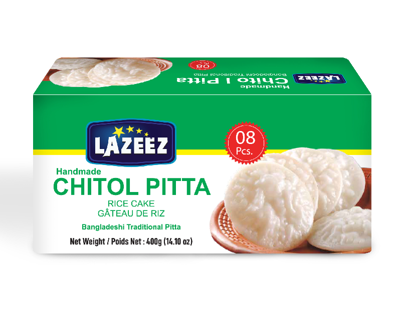 Lazeez Chitol Pitta 400g. 400g X 20 Pack Per Case. Factory Price, Save $20