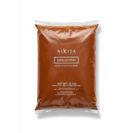 NIKITA Kashmiri Chilli Powder 40 LB. 4 Pack x 10 LB  Per Case, Save $25