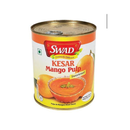 SWAD Kesar Mango Pulp  850g. 6 Can x 850 g Per Case. Save $3