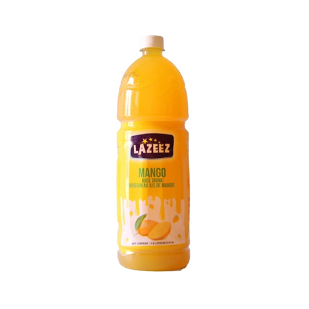 Lazeez Mango Juice 1.5L. 1.5L X 8 Bottle Pare Case. Factory Price, Save $6