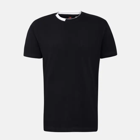 Black Cotton T-Shirt