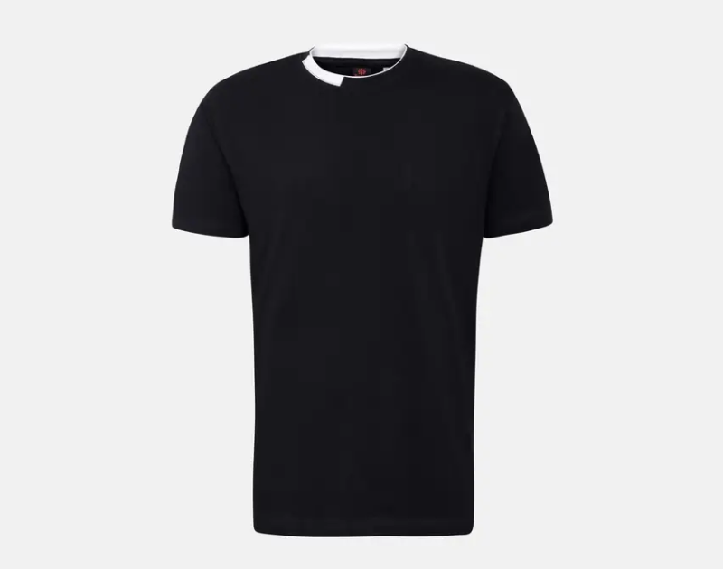 Black Cotton T-Shirt