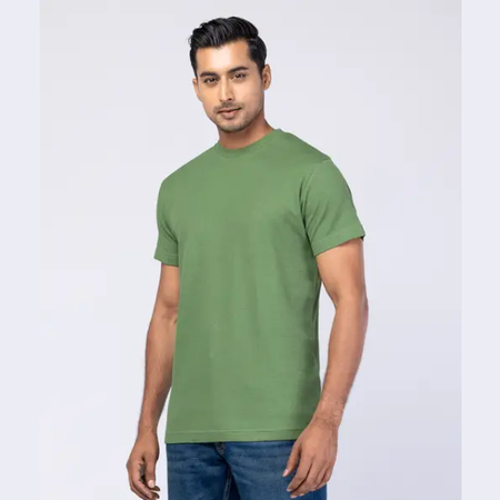 Green Cotton T-Shirt