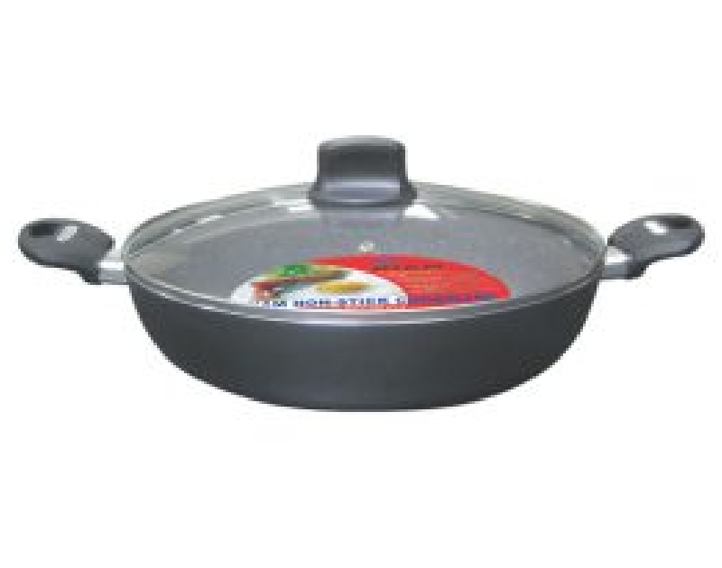 Multipan With Glass Lid Forged