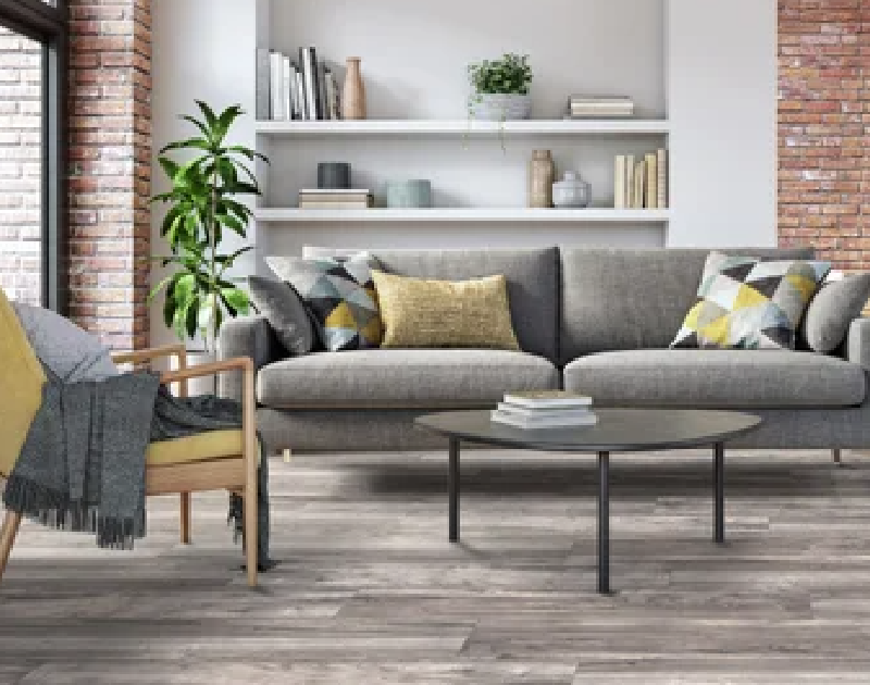 Golden Select Whistler 19.2 cm (7.56 in.) Water Resistant Laminate Flooring with Pre-attached Foam Backer