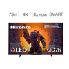 Hisense 75" Class - QD7N Series - 4K UHD QLED TV