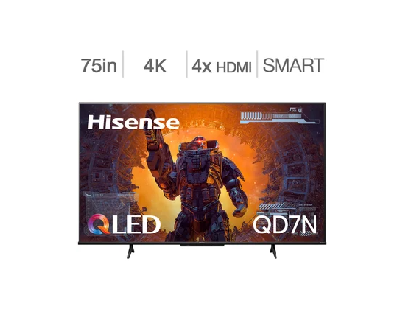 Hisense 75" Class - QD7N Series - 4K UHD QLED TV