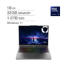 Lenovo Legion 5 Gaming Laptop 16.0-in, Intel Core Ultra 9 275HX, 32GB RAM, 1TB SSD, 8GB NVIDIA GeForce RTX 5060