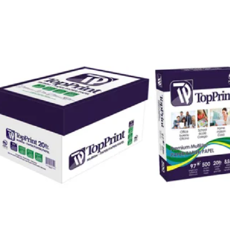 Premium Multi-use Top Print Paper, Letter, 8.5 in. x 11 in., 97 Bright, 20 lb.