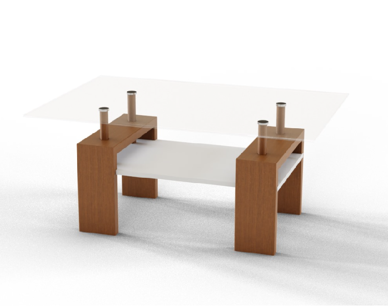 Danube-111 (Table with glass)