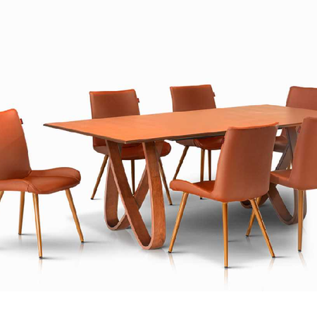 Hatil Veronica-221 and Lavender-222 ( 6 Chair and 1 Table )