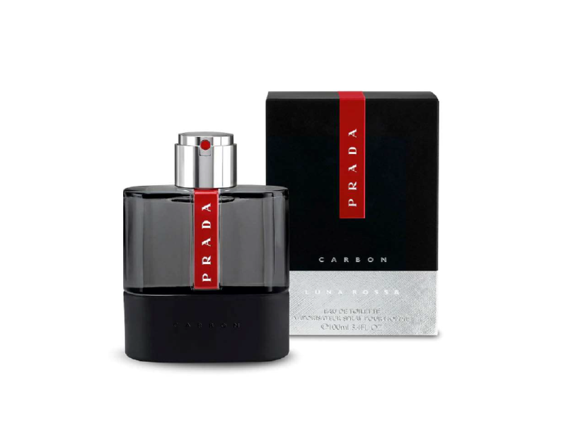 Prada Luna Rossa Carbon Eau De Toilette 50ml and 100ml