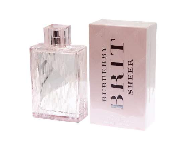 Burberry Brit Sheer For Her Eau De Toilette 100ml