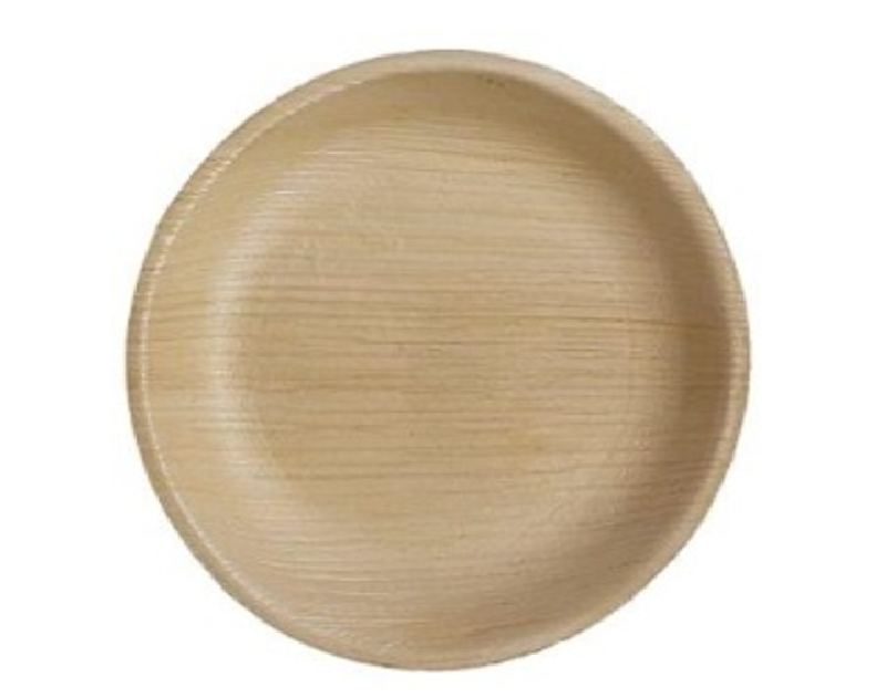 Round Eco-friendly Disposable Areca Leaf Plate