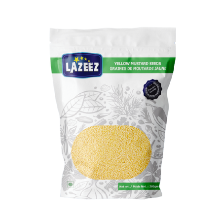 Lazeez Yellow Mustard Seeds 200g
