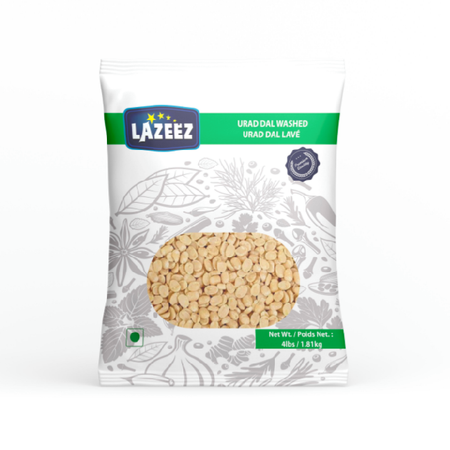 Lazeez Urad Dal Washed 4LB