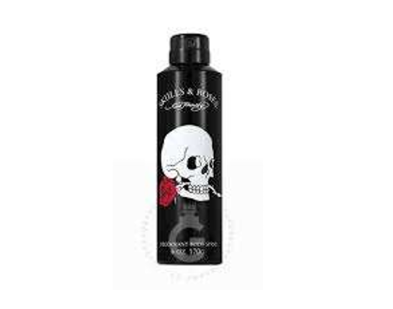 Ed Hardy Skulls & Roses Deodorant Body Spray 247ml