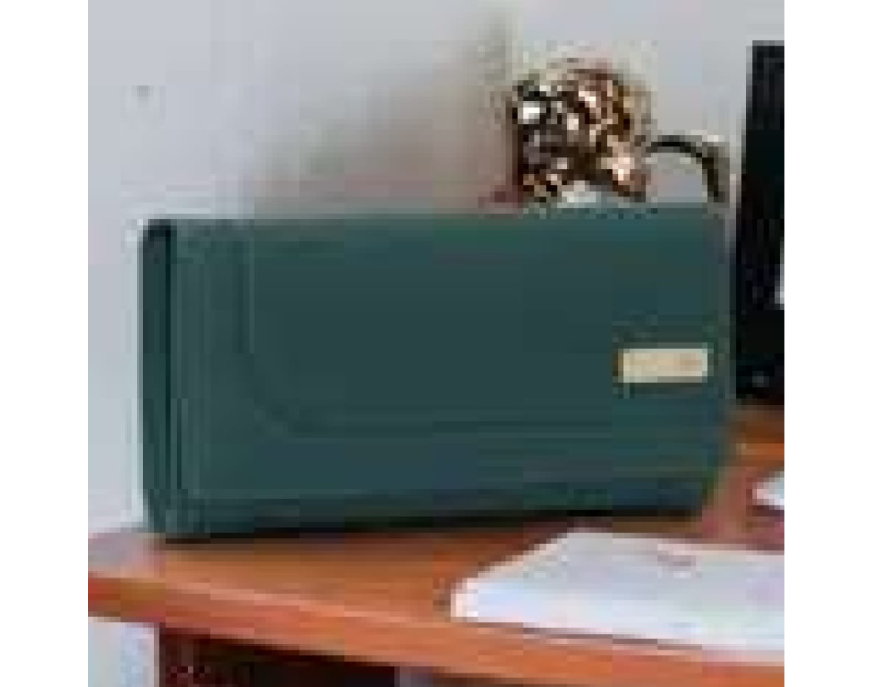 Hand Wallet for Women, Stylish Clutch Foux  Leather Purse with Card Slots, Phone Pocket  for College and Office