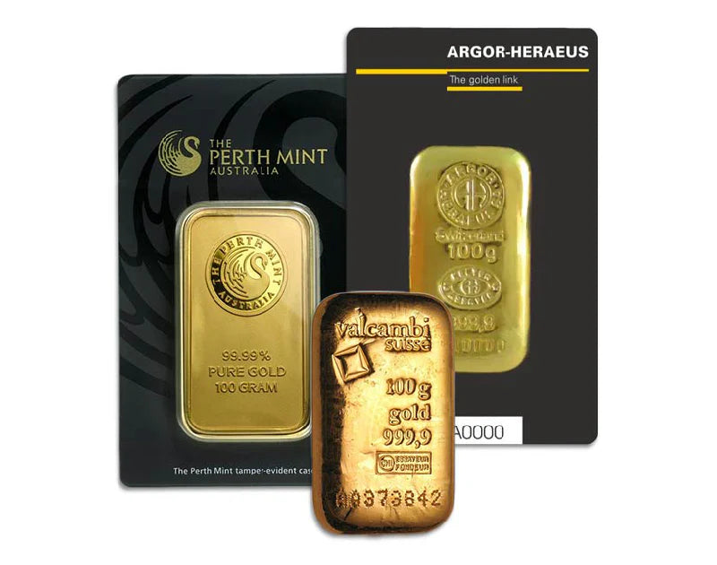100 Gram Gold Bar