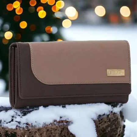 Hand Wallet for Women, Stylish Clutch Foux  Leather Purse with Card Slots, Phone Pocket  for College and Office