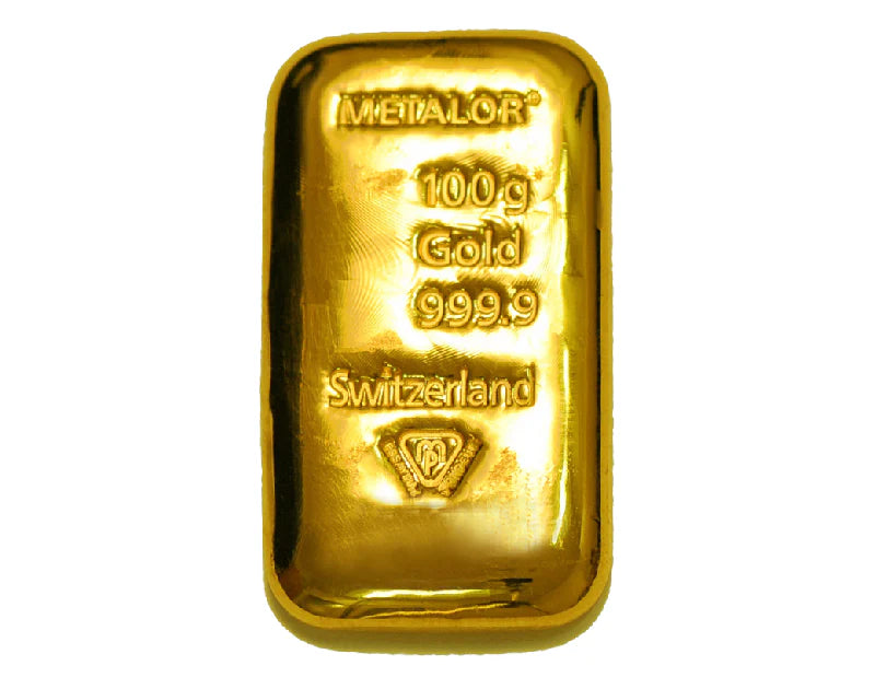 100 Gram Gold Bar