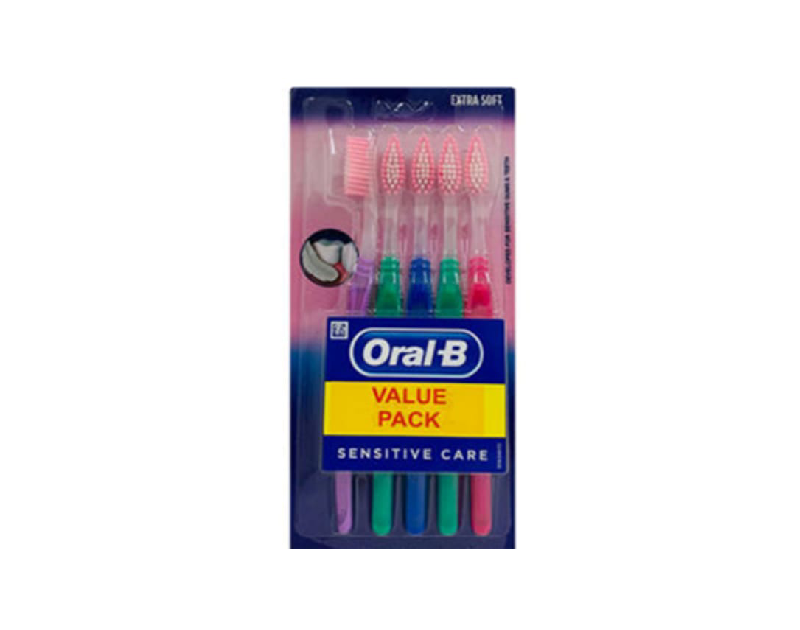 Oral-B Toothbrush Sensitive Extra Soft 5pcs