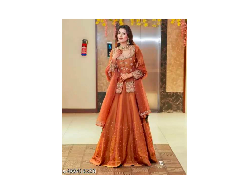 New Designer Party Top Lehenga &  Dupatta Set