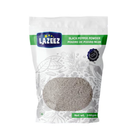 Lazeez Black Pepper Powder 100g