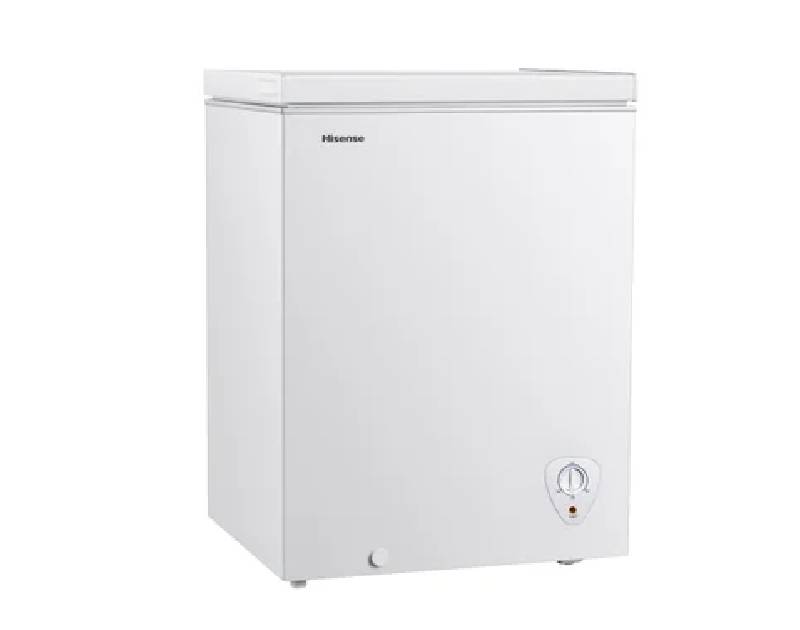 Hisense 5 cu ft. White Chest Freezer with Recessed Handle