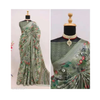 Cotton Lilan Silk Saree