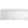 Online Only Mix and Match Hisense 25 cu. ft. White Garage Ready Convertible Chest Freezer with Universal Casters