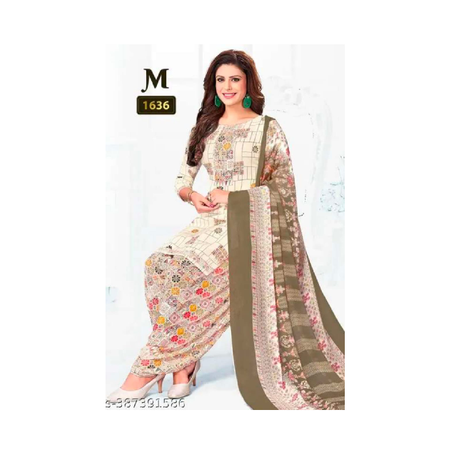 Cotton Blend Fabric Top 2meter, Bottom 2.20meter, Dupatta 2meter