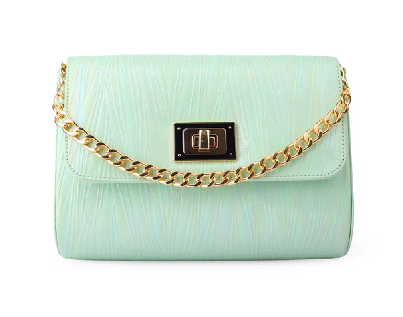 LADIES SLING HAND BAG (Green)
