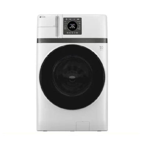 GE 28 in. 5.3 cu. ft. White All-in-One Front Load Washer and Dryer Combo with Ventless Heat Pump Technology