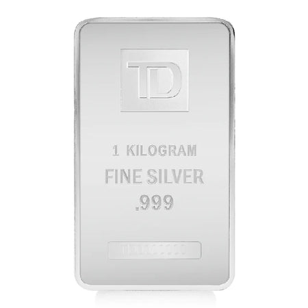 1kg TD Silver Bar