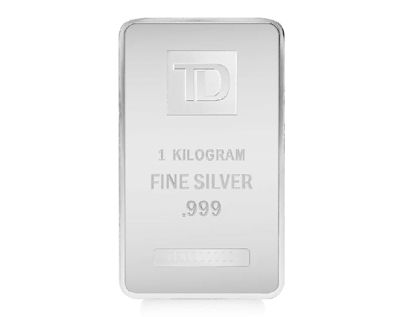 1kg TD Silver Bar