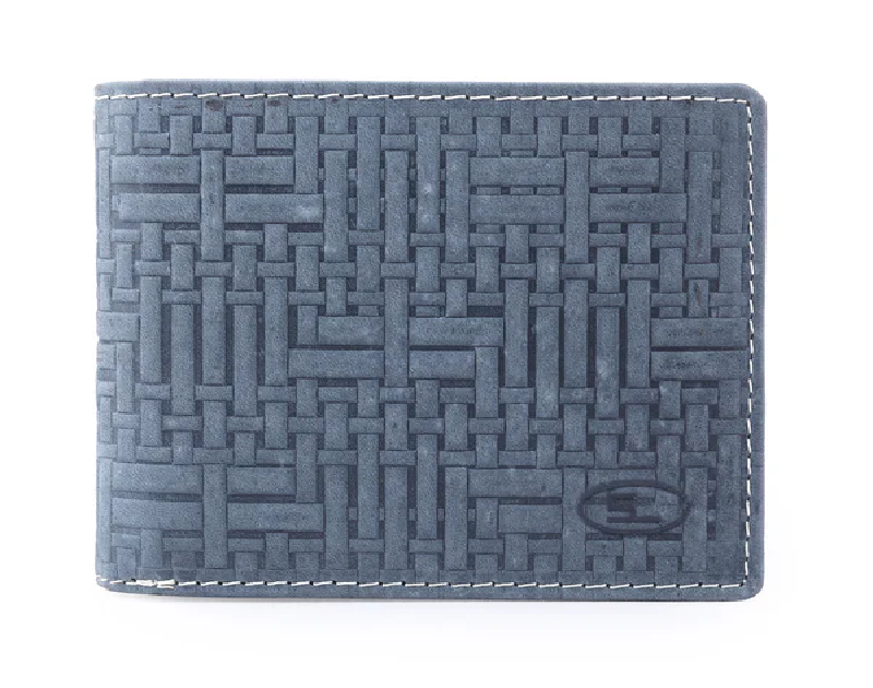 Men Leather Wallet (Gray)