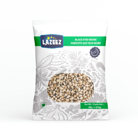 Lazeez Black Eyed Beans 4LB