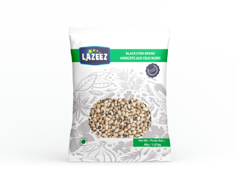Lazeez Black Eyed Beans 4LB